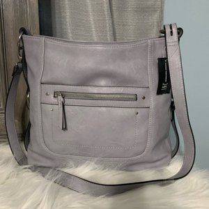 I.N.C Riverton Hobo Shoulder Bag Cloud Grey